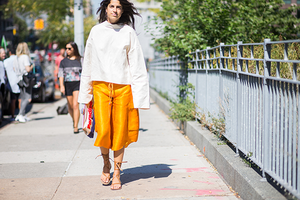 EXCLUSIVE New York Fashion Week S/S 2016 - Streetstyle Featuring: Leandra Medine Where: New York City, New York, United States When: 17 Sep 2015 Credit: The Styleograph/WENN.com