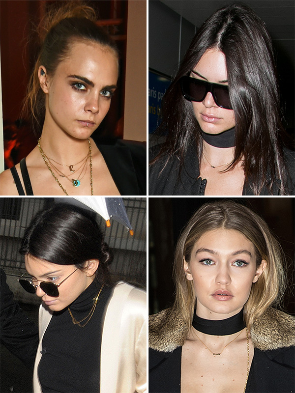 Kendall Jenner friendship necklaces